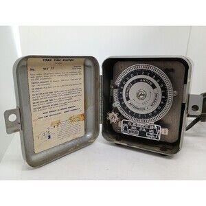 Tork Time Switch Model No. 919 Tested and in good working condition Made in USA